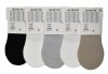 Aura.via zestaw 5 par damskich stopek invisible z uroczym misie 35-38